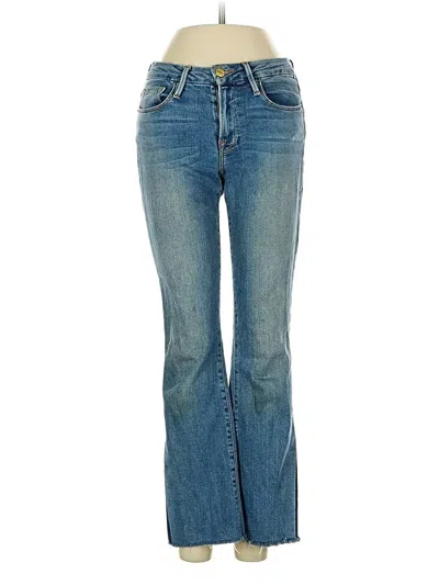 Pre-owned Frame Jeans In Blue