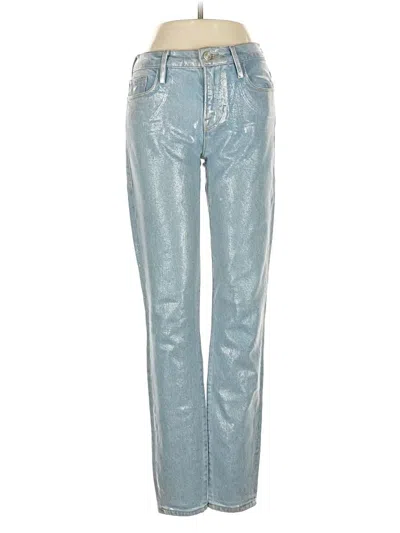 Pre-owned Frame Jeans In Blue