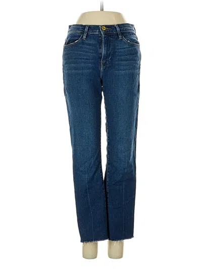 Pre-owned Frame Jeans In Blue