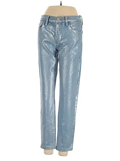 Pre-owned Frame Jeans In Blue