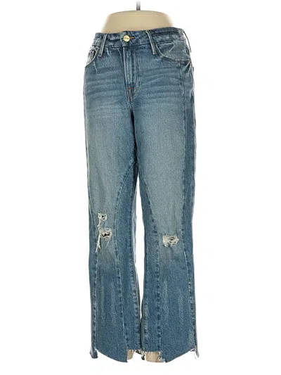 Pre-owned Frame Jeans In Blue