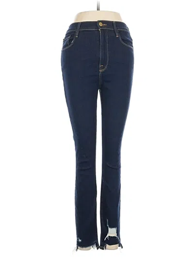 Pre-owned Frame Jeans In Blue