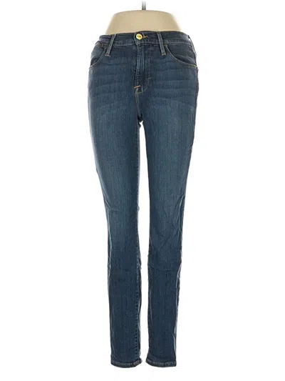 Pre-owned Frame Jeans In Blue