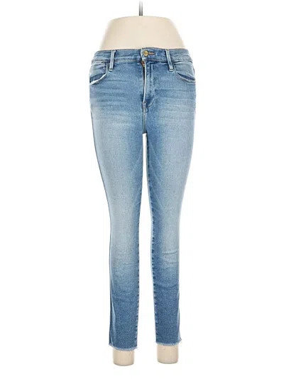 Pre-owned Frame Jeans In Blue