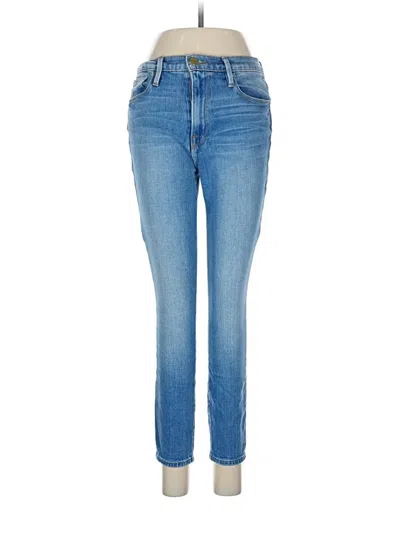 Pre-owned Frame Jeans In Blue