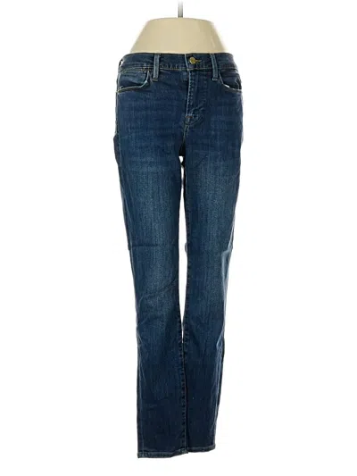 Pre-owned Frame Jeans In Blue