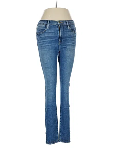 Pre-owned Frame Jeans In Blue