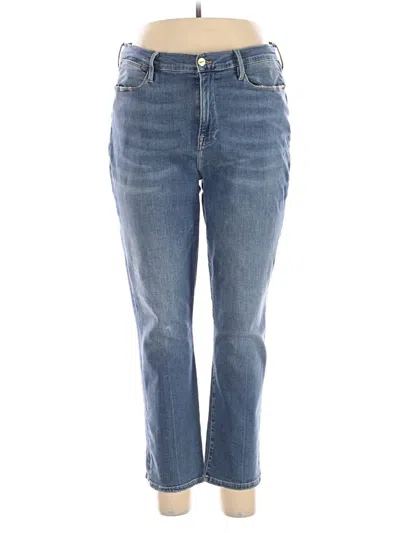 Pre-owned Frame Jeans In Blue