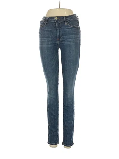 Pre-owned Frame Jeans In Blue