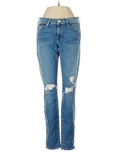 Pre-owned Frame Jeans In Blue