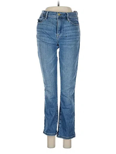 Pre-owned Frame Jeans In Blue