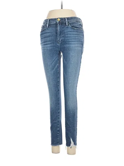 Pre-owned Frame Jeans In Blue