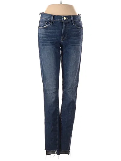 Pre-owned Frame Jeans In Blue