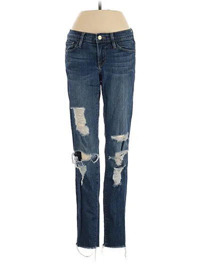 Pre-owned Frame Jeans In Blue