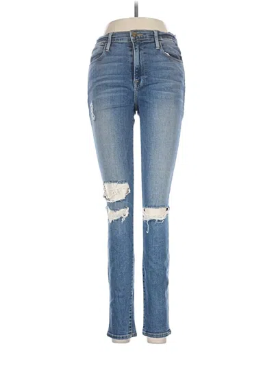 Pre-owned Frame Jeans In Blue