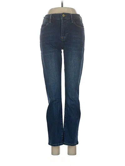 Pre-owned Frame Jeans In Blue