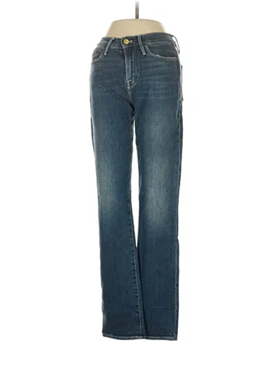 Pre-owned Frame Jeans In Blue