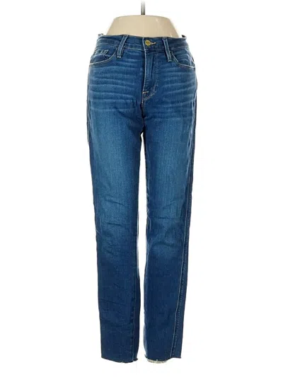 Pre-owned Frame Jeans In Blue