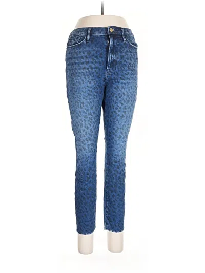 Pre-owned Frame Jeans In Blue