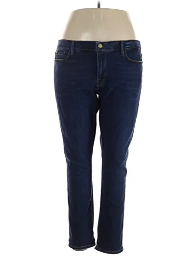 Pre-owned Frame Jeans In Blue