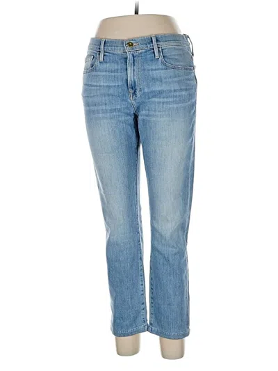 Pre-owned Frame Jeans In Blue