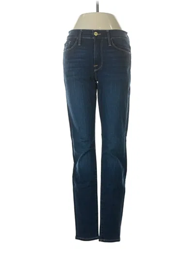 Pre-owned Frame Jeans In Blue