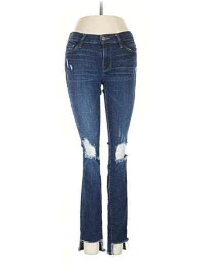 Pre-owned Frame Jeans In Blue