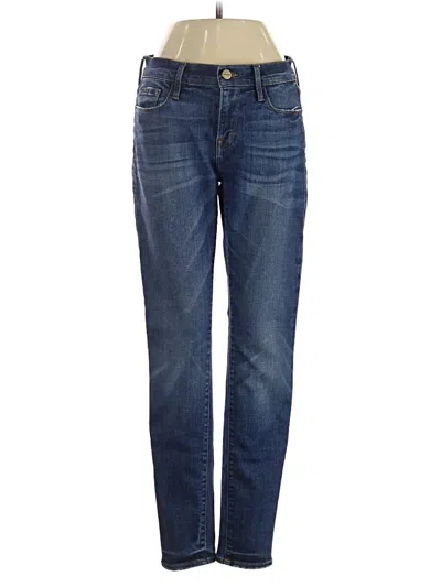 Pre-owned Frame Jeans In Blue