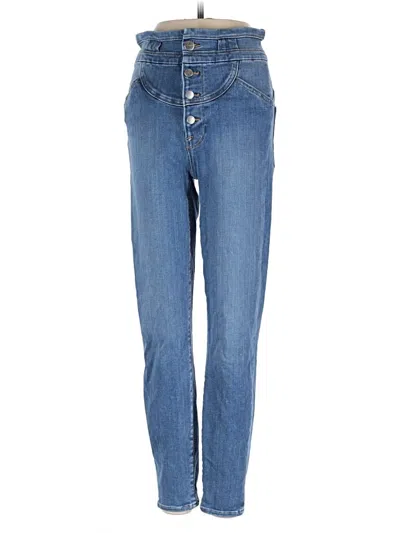 Pre-owned Frame Jeans In Blue