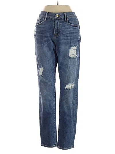 Pre-owned Frame Jeans In Blue