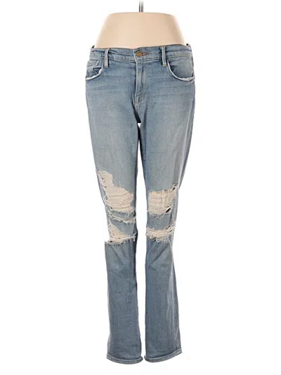 Pre-owned Frame Jeans In Blue