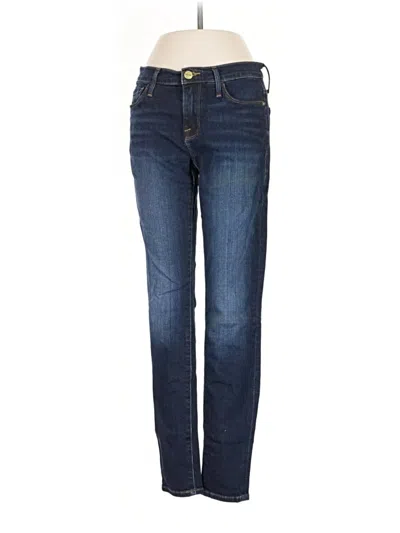 Pre-owned Frame Jeans In Blue