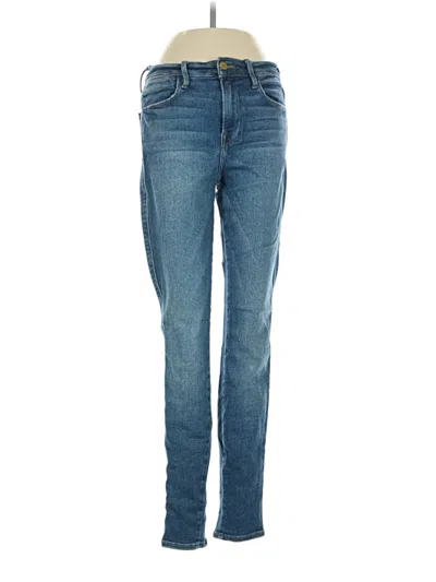 Pre-owned Frame Jeans In Blue