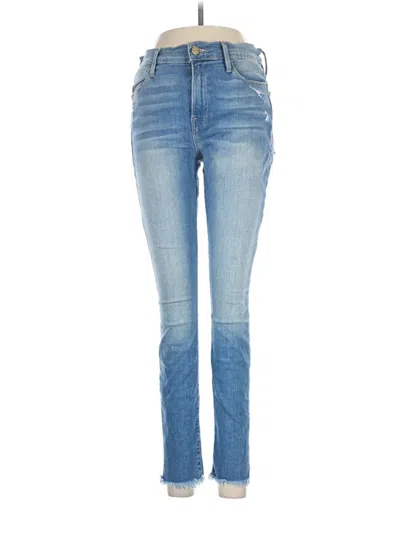 Pre-owned Frame Jeans In Blue