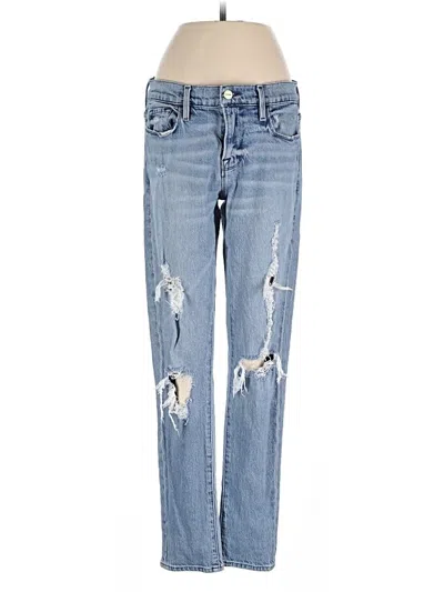 Pre-owned Frame Jeans In Blue