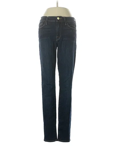 Pre-owned Frame Jeans In Blue