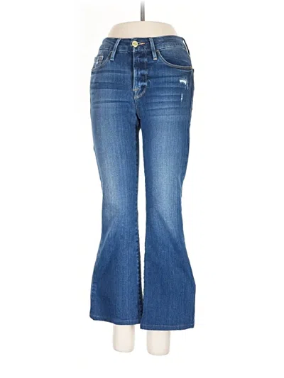 Pre-owned Frame Jeans In Blue