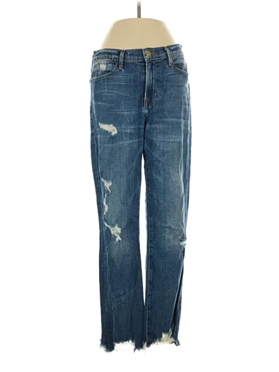 Pre-owned Frame Jeans In Blue