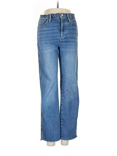 Pre-owned Frame Jeans In Blue