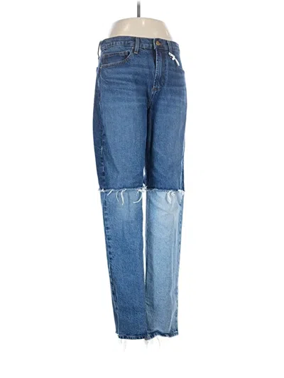 Pre-owned Frame Jeans In Blue