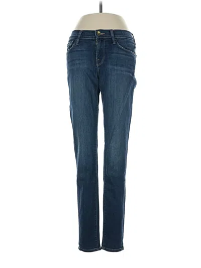 Pre-owned Frame Jeans In Blue