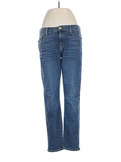 Pre-owned Frame Jeans In Blue