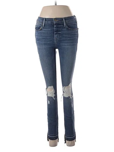 Pre-owned Frame Jeans In Blue