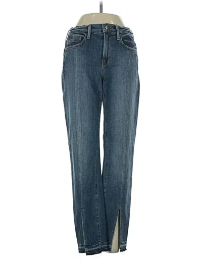 Pre-owned Frame Jeans In Blue