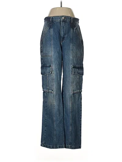 Pre-owned Frame Jeans In Blue