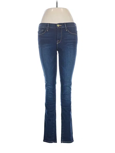 Pre-owned Frame Jeans In Blue