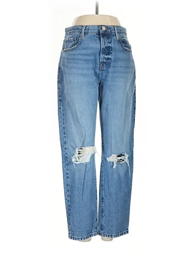 Pre-owned Frame Jeans In Blue