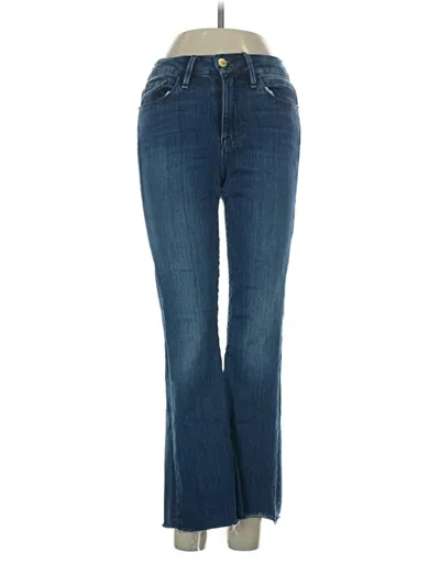 Pre-owned Frame Jeans In Blue