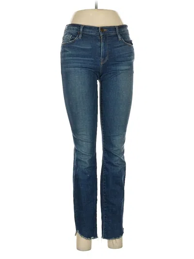 Pre-owned Frame Jeans In Blue