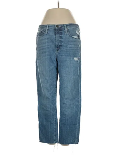 Pre-owned Frame Jeans In Blue